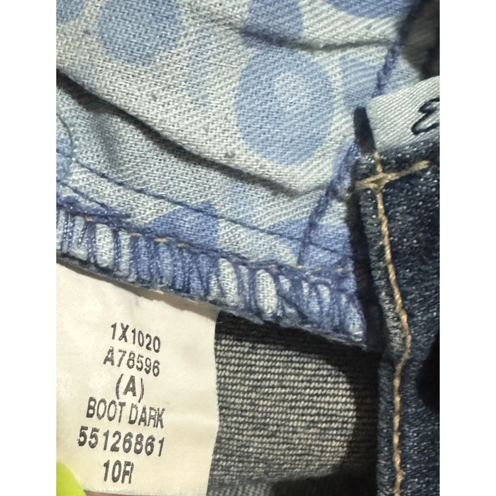 Abercrombie & Fitch Emma Jeans Women's 10R Dark Wash Bootcut Y2K LowRise Vintage